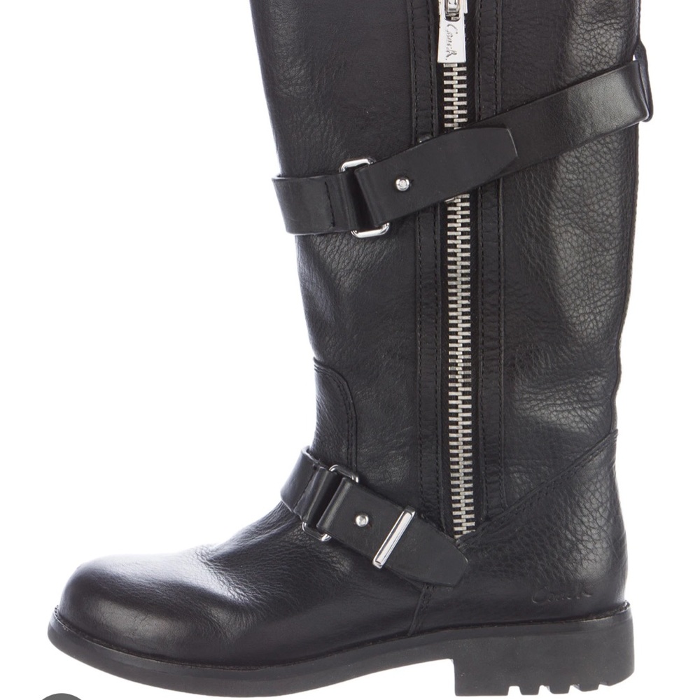 EUC Vintage Coach Black Vanessa Moto Boots - Size 6.5M